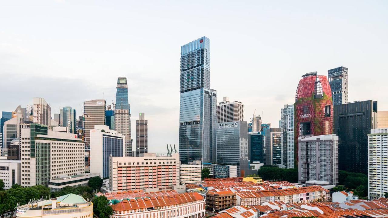 Sofitel Singapore City Centre Exterior foto